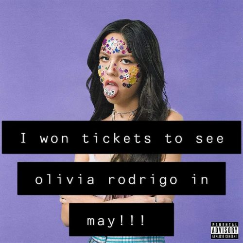 I am sooooo freaking excited! Thank you @hits96radio!!! #oliviarodrigo #sourtour (at Chattanooga, Te