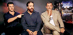 angelic37:  Matthew Macfadyen spam ♔ part 15/?  Did you bond with the other Musketeers? We trained every day together. I class Ray [Stevenson] and Matthew [Macfadyen] as the brothers I never had now. They’re fantastic guys - I hope we get to do a