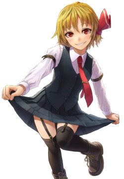 trin76:  rumia (touhou) drawn by kurione (zassou) - Danbooru