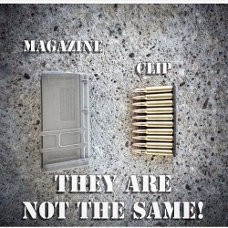 pr3zkid:  Know the difference! #Clip #Magazine