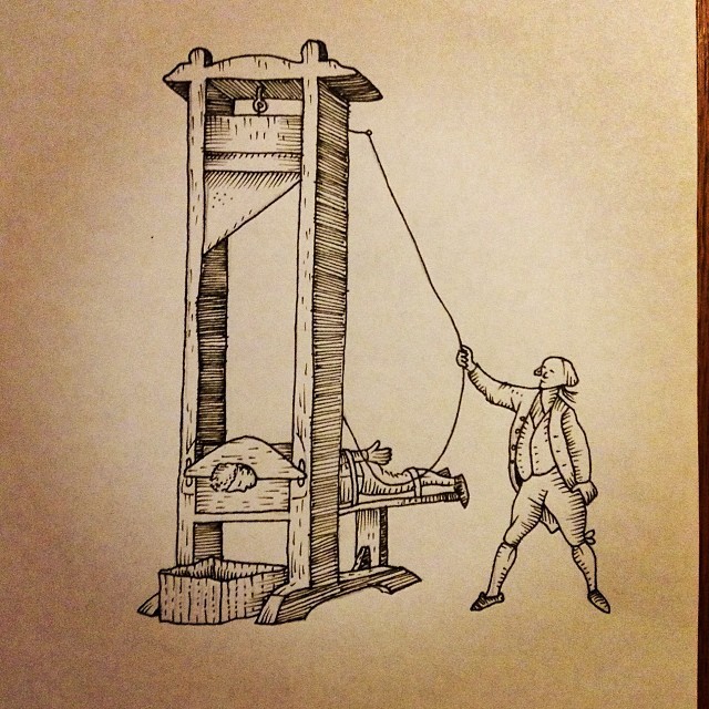 Featured image of post Guillotine Drawing Browse our guillotine collection with filter setting like size type color etc