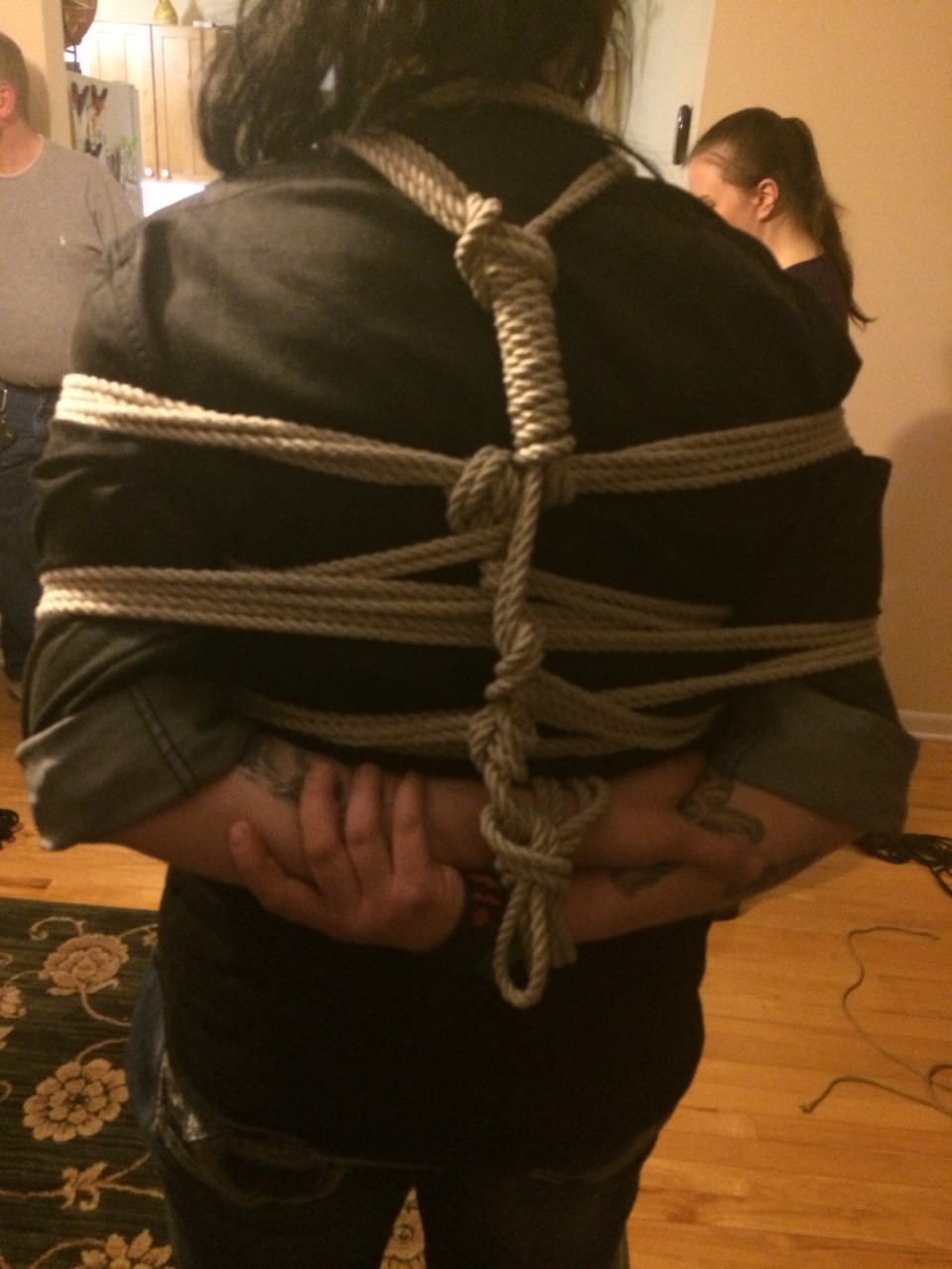 thestoryofkatt:  Rope bottoming tonight