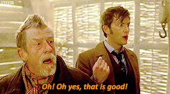    the doctor(s) + being adorably excited (requested by snazzytimelord)