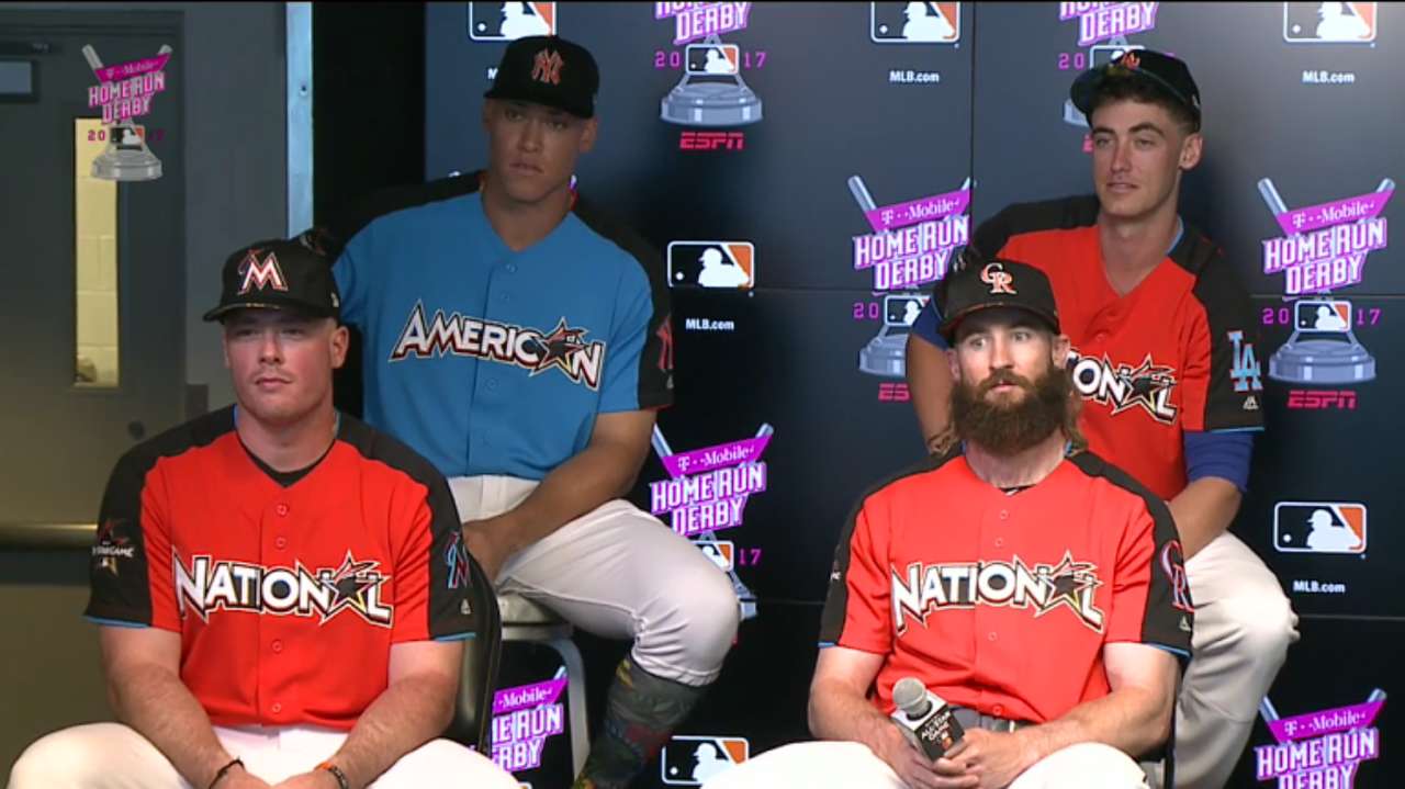 pxnstripes:  judgingbelli:  baseballbabes:  That one press conference  Everyone was