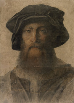  (Attributed to) Timoteo Viti, Portrait of a bearded man (c. 1520)  