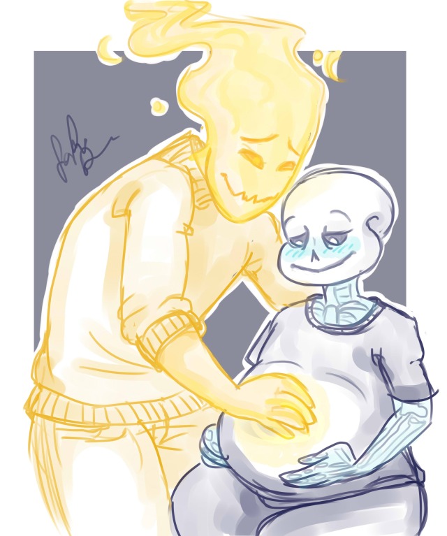 Pregnant sans