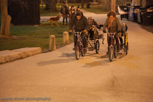 We hadn’t done chariot races in a while so we did ‘em! They started off a little slow but got pretty