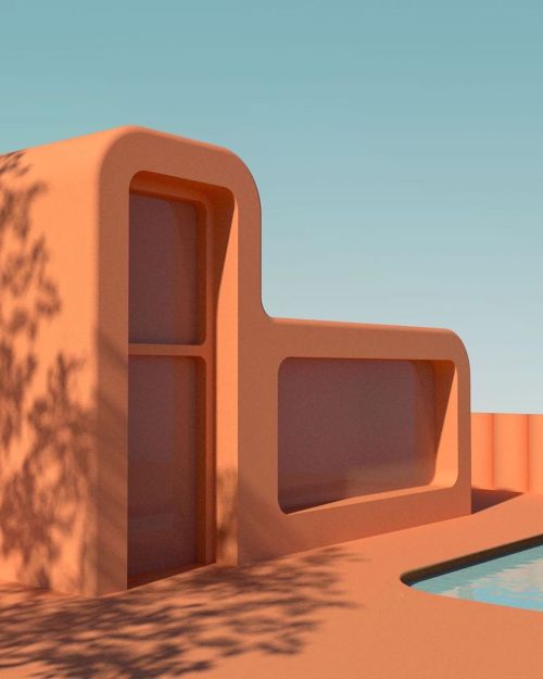 Terra by @mascaraqueart #ozeroinspiration • • • • • #terra #terracotta #3ddesign #artinspiration #3d