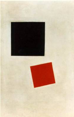 artist-malevich:  Black Square and Red Square via Kazimir Malevich