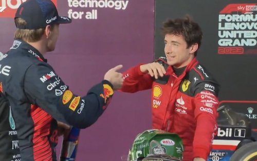 This Is Growing Up. Three Years Ago You Could Never Have Guessed Max Nearly Sent Charles Off Track All
