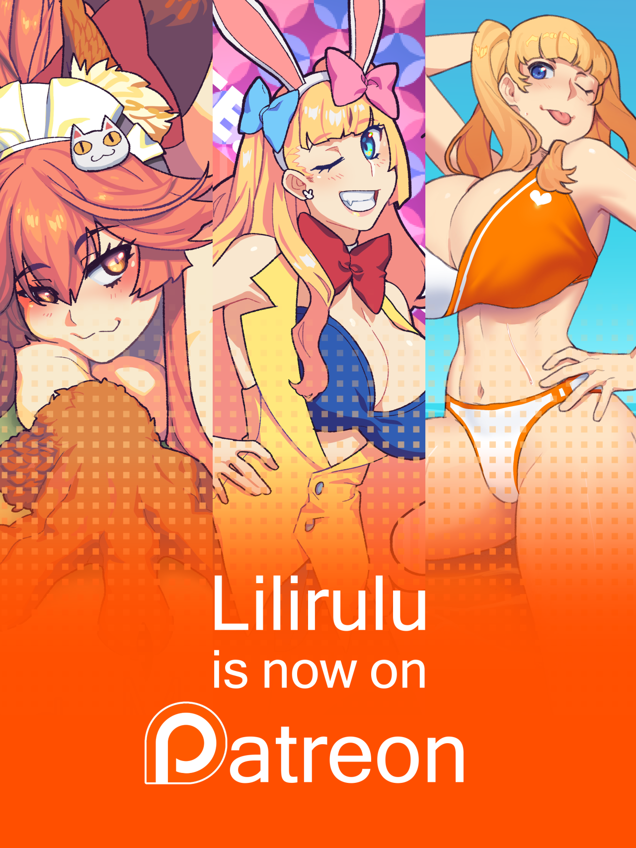 lilirulu:  I’m on Patreon now! You can pick on the picture or follow the link here.