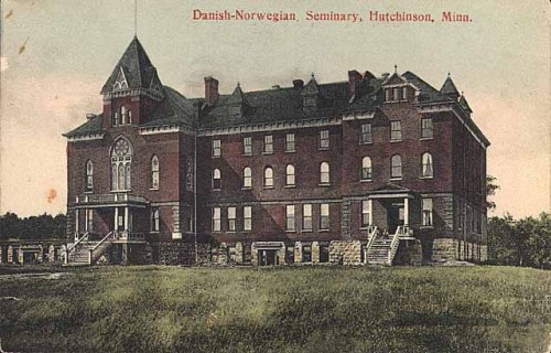 postcardtimemachine:stuffaboutminnesota:Danish-Norwegian Seminary, Hutchinson (1911)I imagine there 