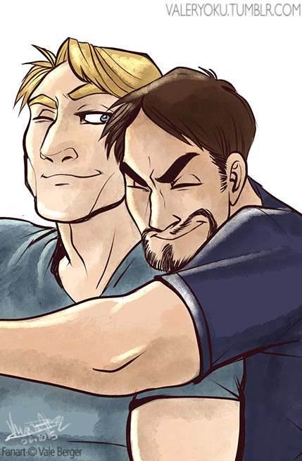 valeryoku:
“I finished another Stony sketch :D
Also I’m truly happy for the good news from America