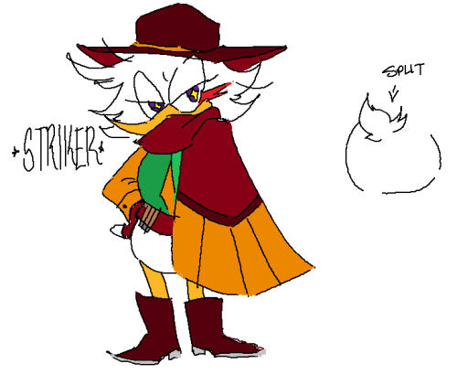&hellip; back on my duck nonsensehere’s a new OC for speedway’s story, a sharpshooter named striker 
