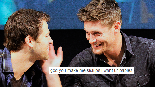 1940sdeancas:  I am definitely, definitely going to hell for this.Cred for the photo