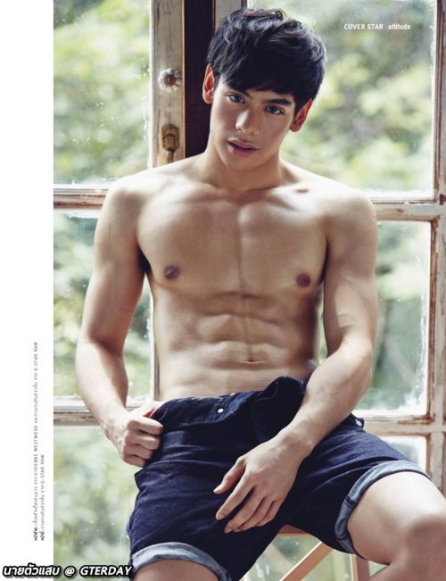 hunkxtwink:  Isn’t he a yummy? Attitude Magazine Thailand featuring boyhunk Amen Hunkxtwink - More in my archive