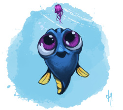 theofficialvincenzo:  Baby Dory gives me