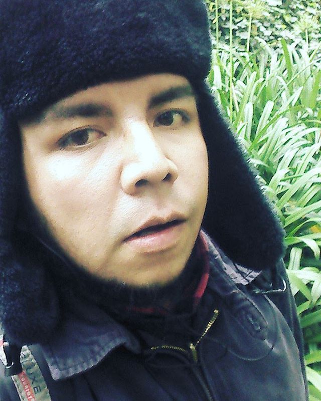 Con lluvia y frío haciendo práctica en la Reserva del Pedregal #cu #unam #frio