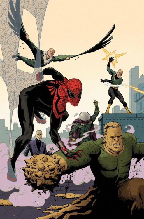 Spider-Man and The Sinister Six by Paolo Rivera