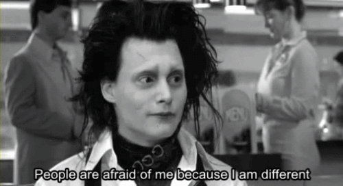 justsurvivingfromreality:  They also call me weird, anormal, stupid, ‘four eyes’,