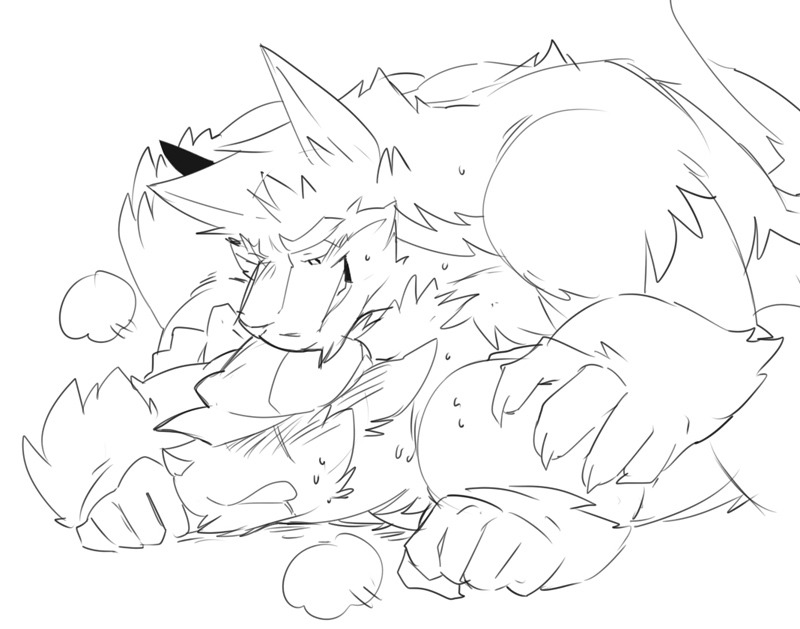 gengacanvas:  Cute Canines. Featuring Wuffle from WuffleComics, a couple of my own