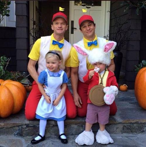 neilerburtkapathhimymer: Burtka-Harris Family Halloweens Throughout The Years!