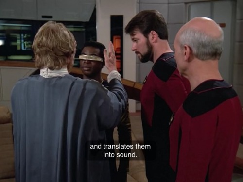 needsmorestartrek: Geordi LaForge is a treasure and don’t you forget it…