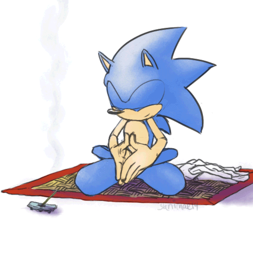 speedofsoundsketches:  Remember to give yourself a chance to calm down. Not everything is perfect. It’s just a video game. And it’s not even part of the canon franchise. Let slow breaths bring you back to reality and allow yourself to relax.