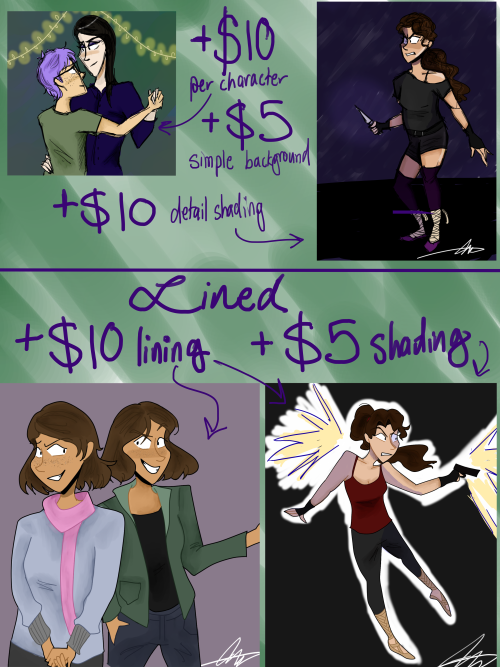 sureuncertainty:FINALLY UPDATED MY COMMISSIONS INFO!!! Commissions are very much OPEN! Boosting this