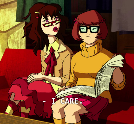 itswalky:  atomic-darth:  itswalky:   philanthropy-lite:  itswalky:  xaldien:  snufkind:   everybody loves to talk about velma and daphne but y’all seem to forget that velma and hot dog water from mystery incorporated were obviously gay   Marcy literally