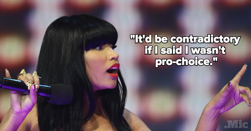 floralprintpussy:  micdotcom:  5 times Nicki Minaj spoke the fierce, feminist truth Last