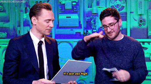hiddlescheekbones:Tom is not impressed with his wax figure height