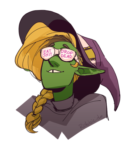 robbicide: My good pal asked for Taako in the glasses from the beginning of this video, and who am I to deny the world this content