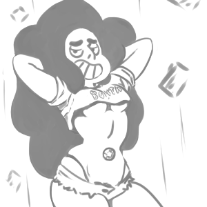 ironbloodaika:  tlrledbetter:  themanwithnobats:  draw req stevonnie    Yeah, that just about sums it up. XD   