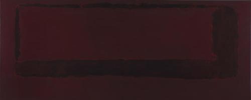 Red on Maroon, Mark Rothko, 1959, Tatedate inscribed Presented by the artist through the American Fe