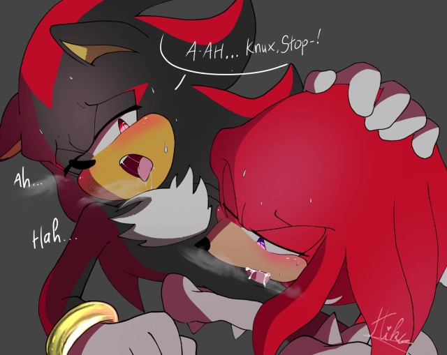 Random Ships #1- Shadow x Knuckles by Artisterki on DeviantArt