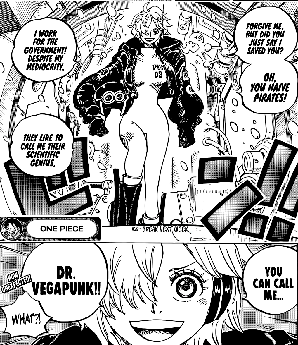 One Piece Chapter 1061 Spoilers Reddit Bonney One Piece Drying Her Shirt