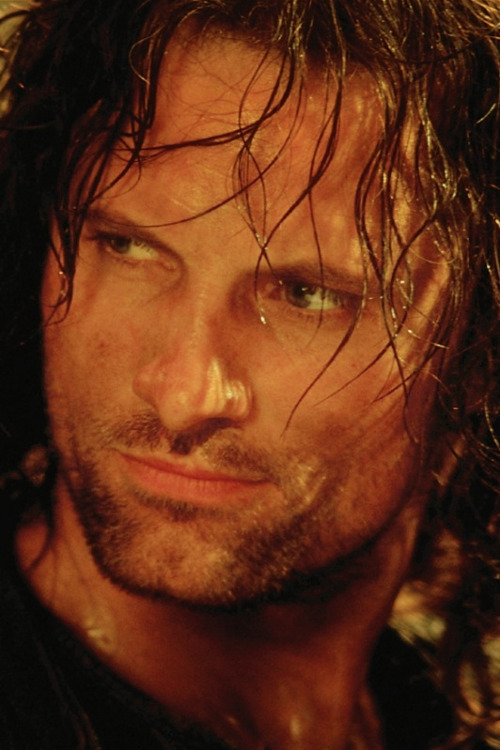 l-o-t-r:  “I bow down to Viggo. He came in and saved the day. A lot of things would happen on this film where a certain amount of trouble would arise, and then something would come along where it would not only solve it, but would seem like fate, like
