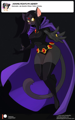 Askthehighprime:a Little Latte To The Halloween Party, But Here’s Rachael As Raven.