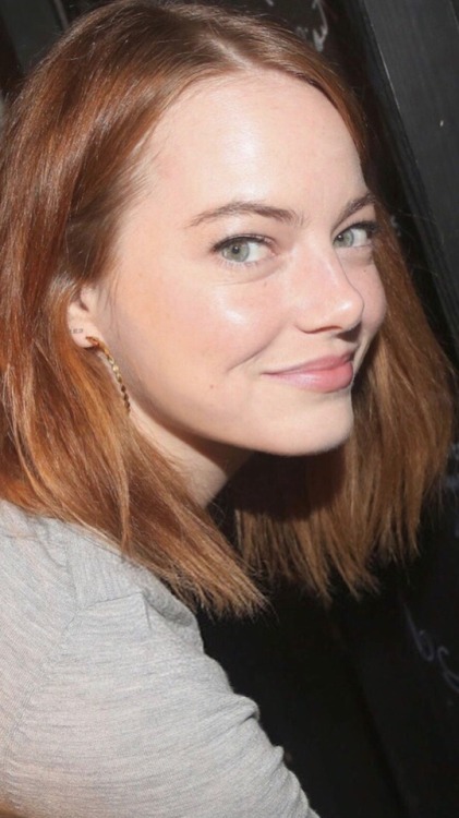 theredhotstone:  Nice portrait images of Emma at broadway show on June 23rd.