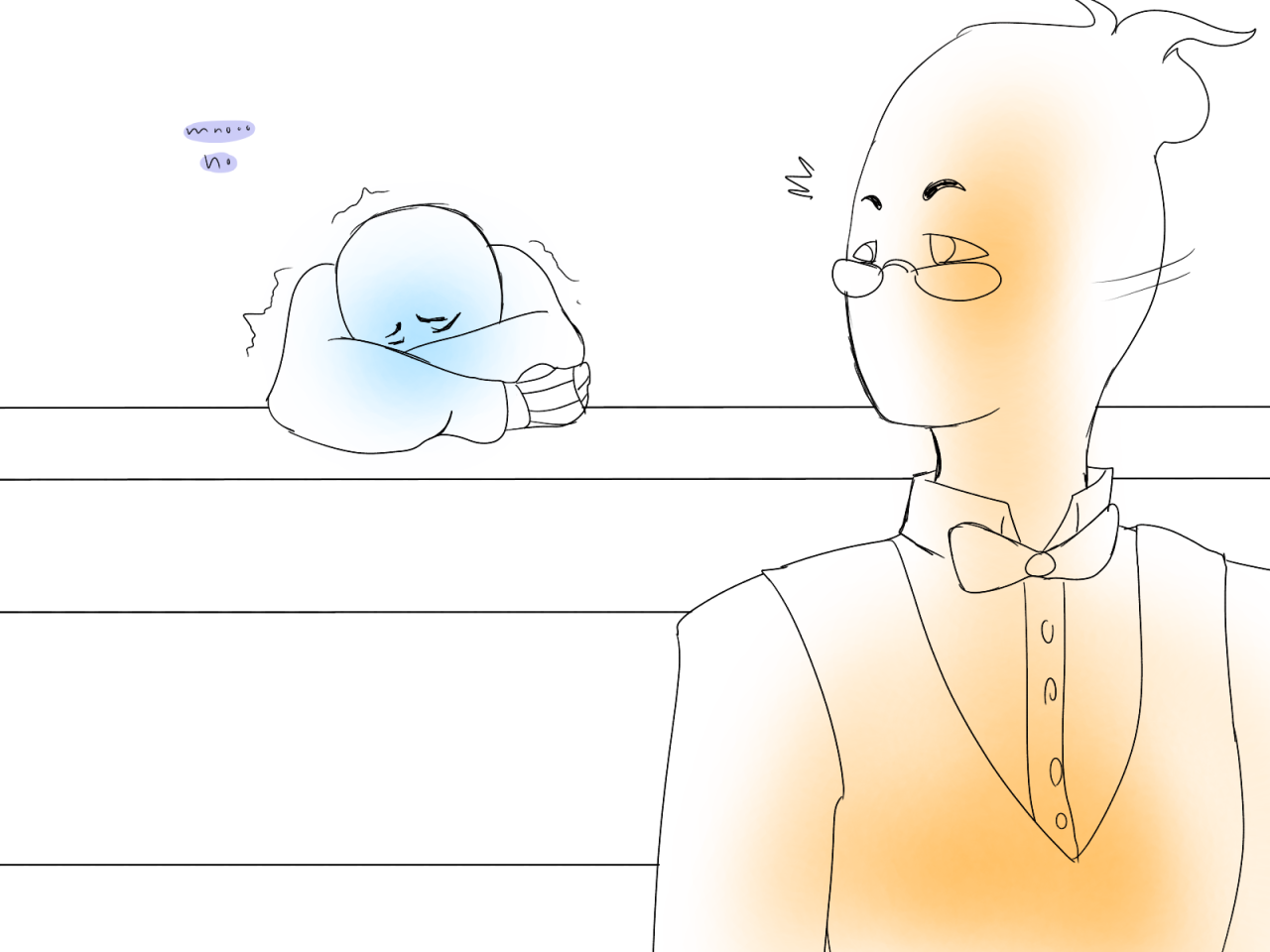 sugoitrashking:  so sans gets drunk, passes out, and has a nightmare in grillby’s.
