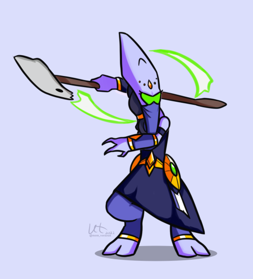  Vorazun in CarBotAnimation style (almost)! A version with colors I usually use in my drawings of he