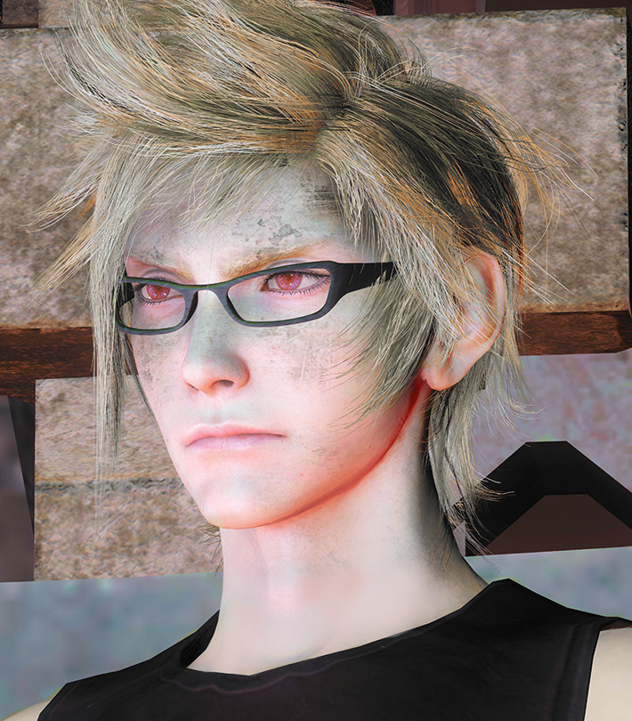 shyglaive:  The day I took these, I was excited to see the lighting make Prompto’s