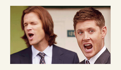 iamsupernaturalsbitch:  Season 8 gag reel goofballs pt 13 