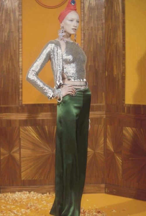 lelaid:Jade Parfitt at Jean Paul Gaultier Haute Couture S/S 2000