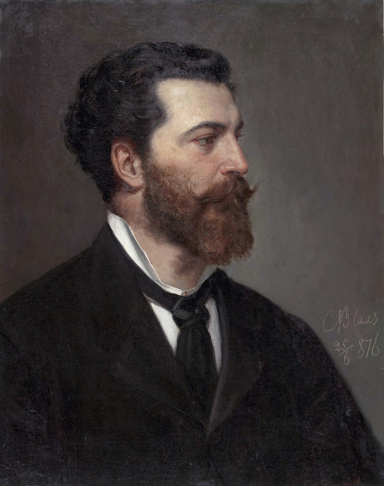 Julius von Blaas Carl von BlaasOil on canvasc. 1876