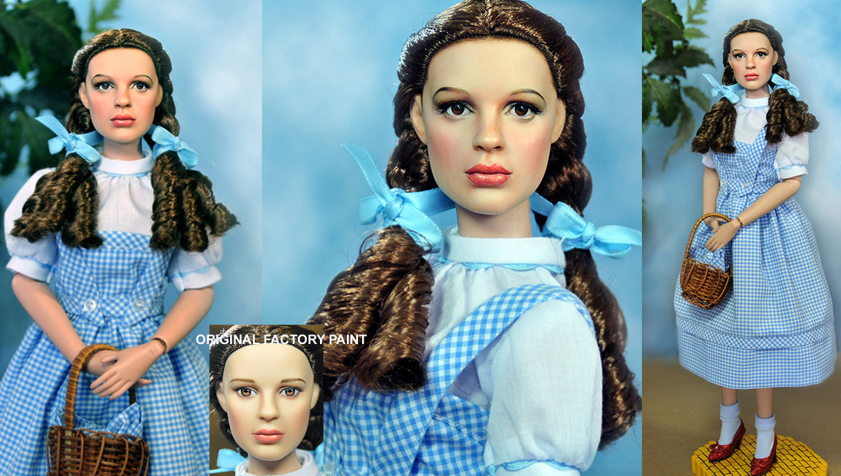 seraphica:  Filipino-born artist Noel Cruz restyles dolls into gorgeous echoes of