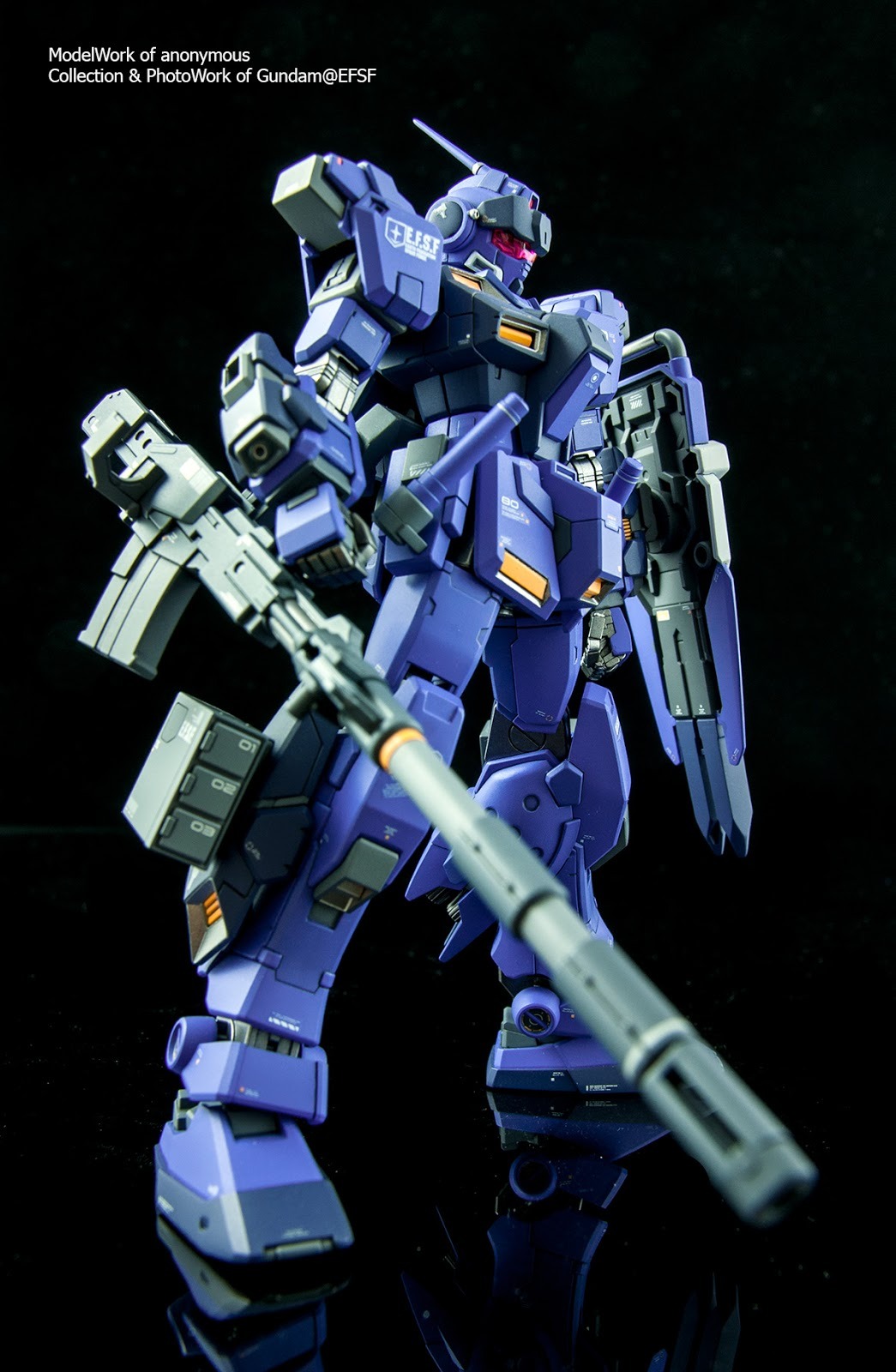 mechaddiction:  GUNDAM GUY: HG 1/144 RX-80PR Pale Rider - Customized Build #mecha