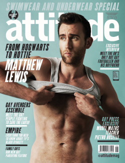 Matthew Lewis For Attitude Magazine