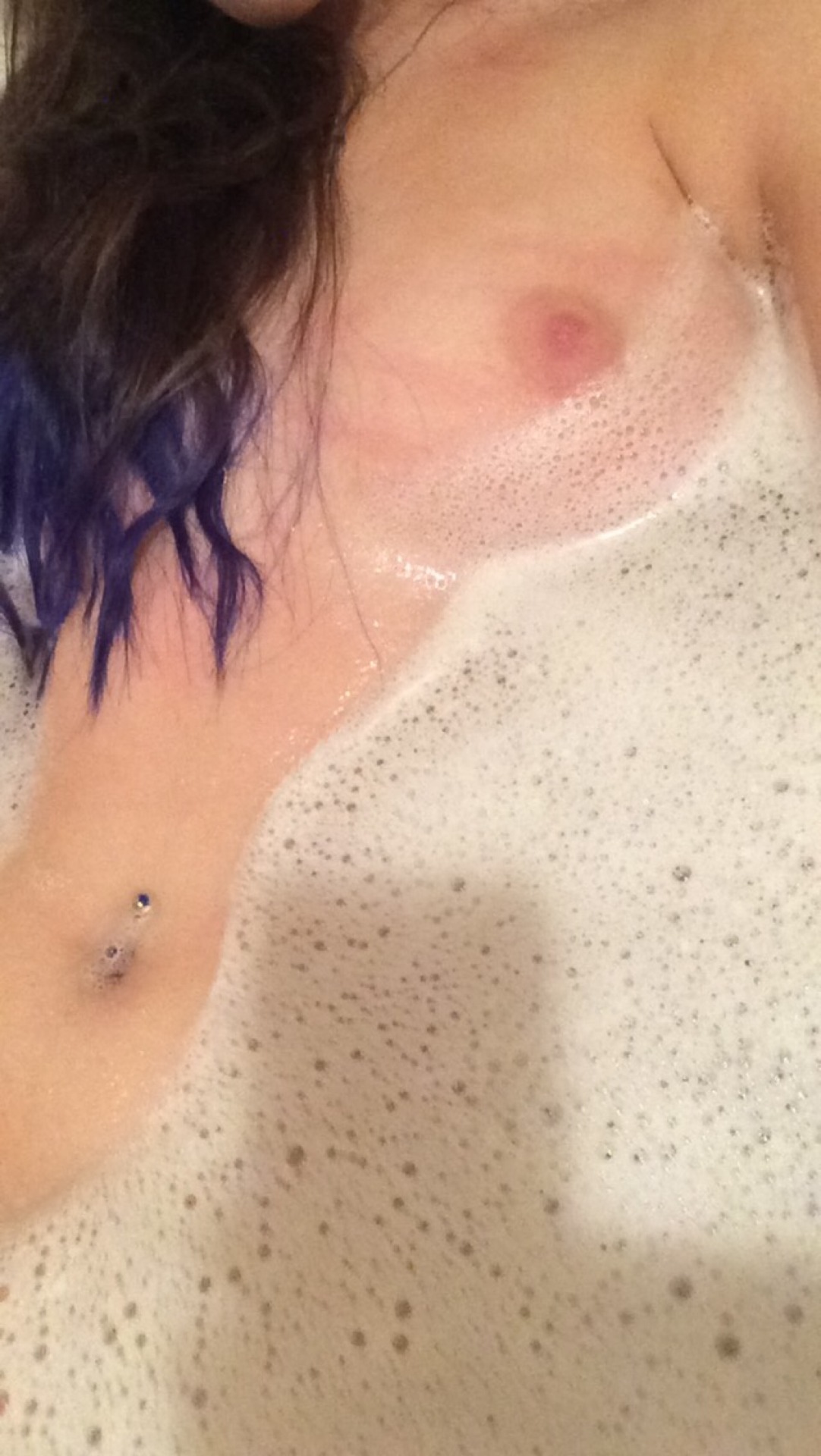 bello-e-nudo:  Bath time 😏 #college #bathtime #naked #boobs #pussy #bubbles #wet